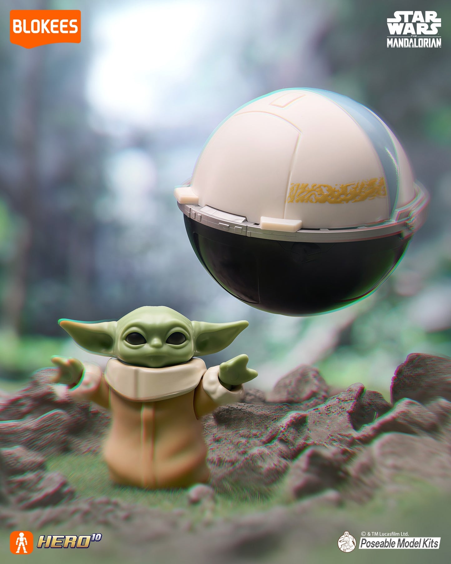 Blokees Star Wars Galaxy Version 01 The Mandalorian Series