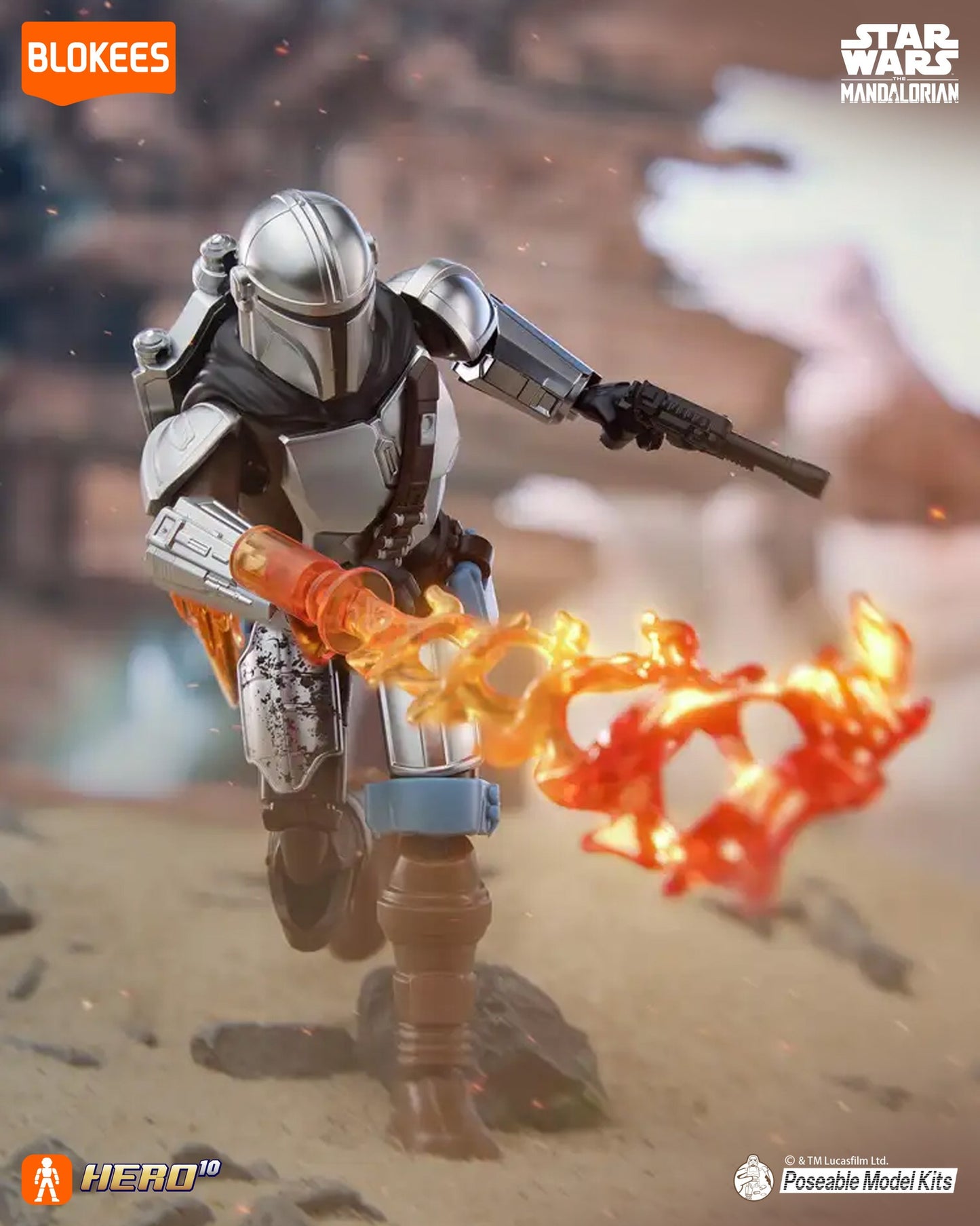 Blokees Star Wars Galaxy Version 01 The Mandalorian Series