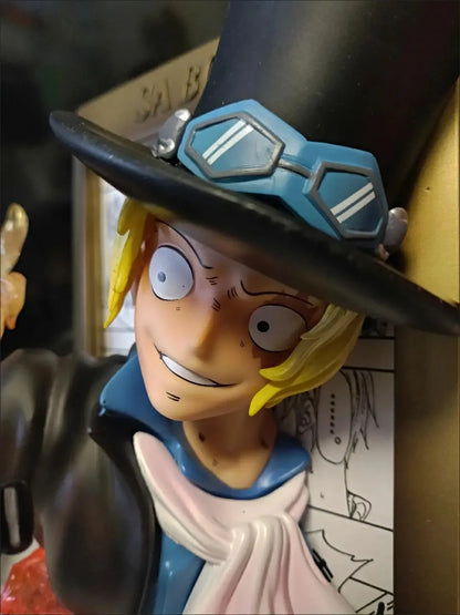 One Pieces King Sabo Ace Luffys Three Brothers Large Photo Frame