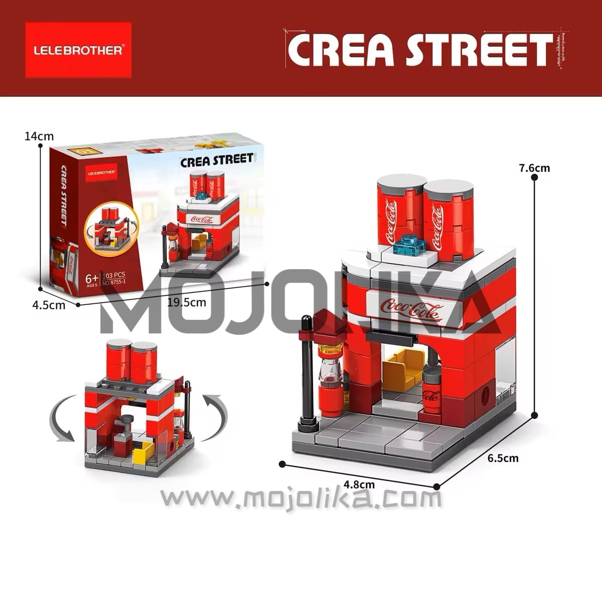 Various Street Scene Mini Blocks