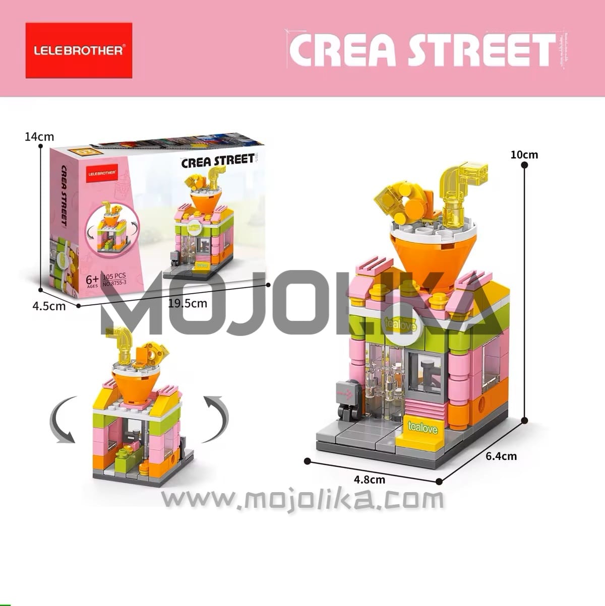 Various Street Scene Mini Blocks