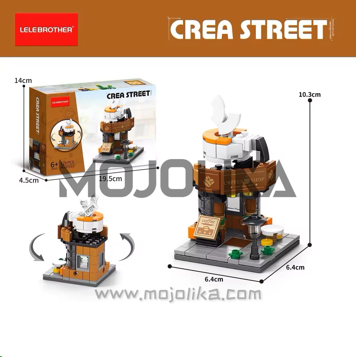 Various Street Scene Mini Blocks
