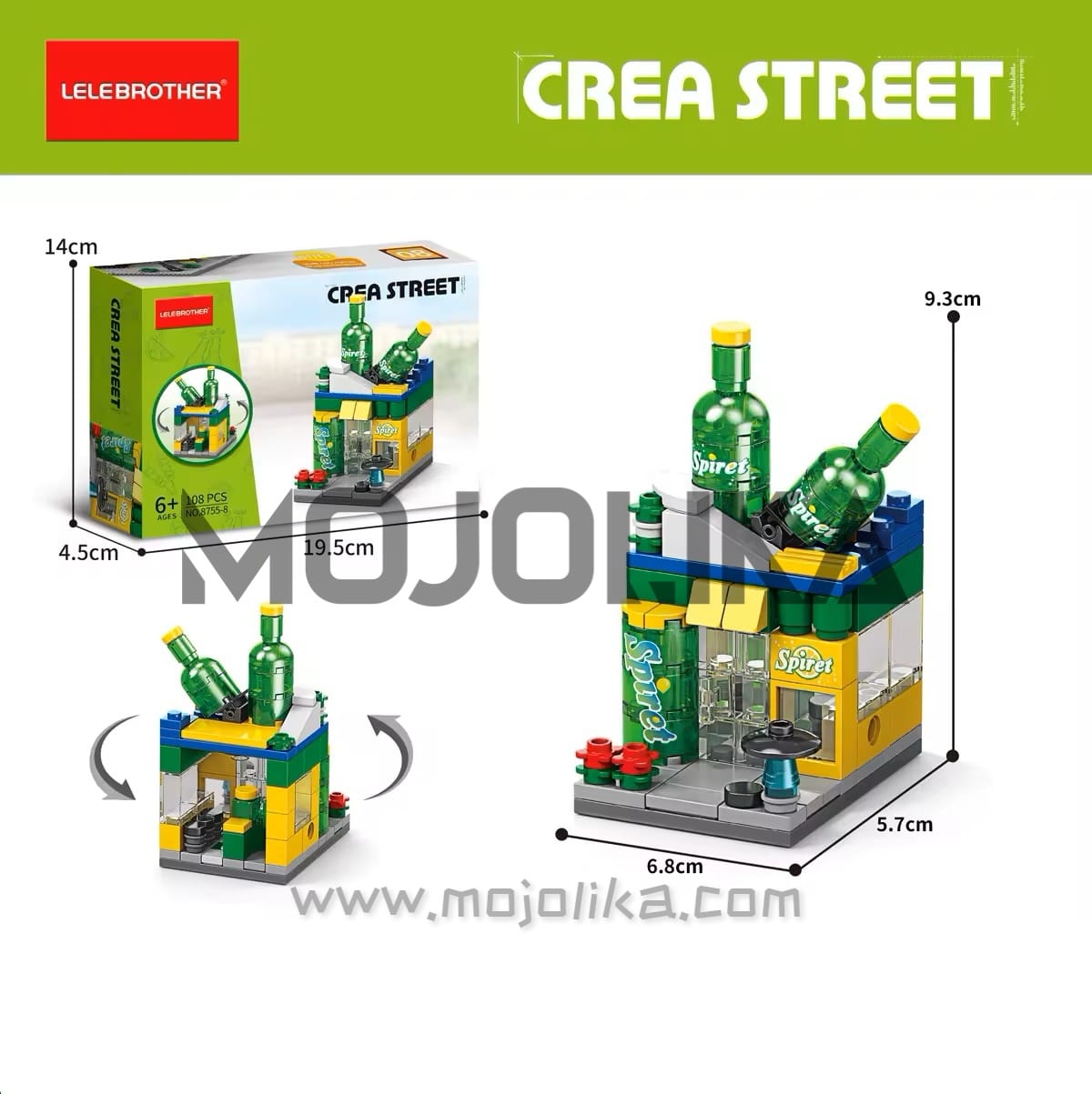 Various Street Scene Mini Blocks