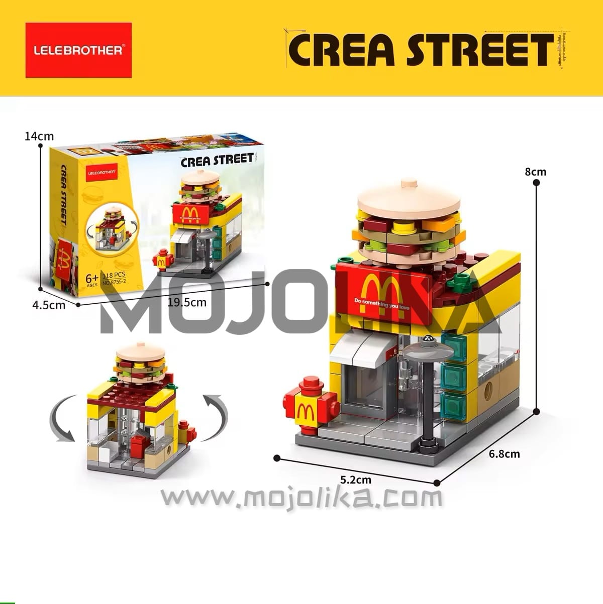 Various Street Scene Mini Blocks