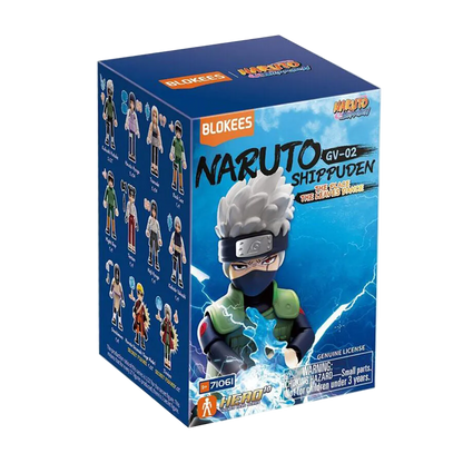 Blokees Naruto Shippuden Galaxy Version 02 action figure with vibrant galaxy-themed design and detailed character features.