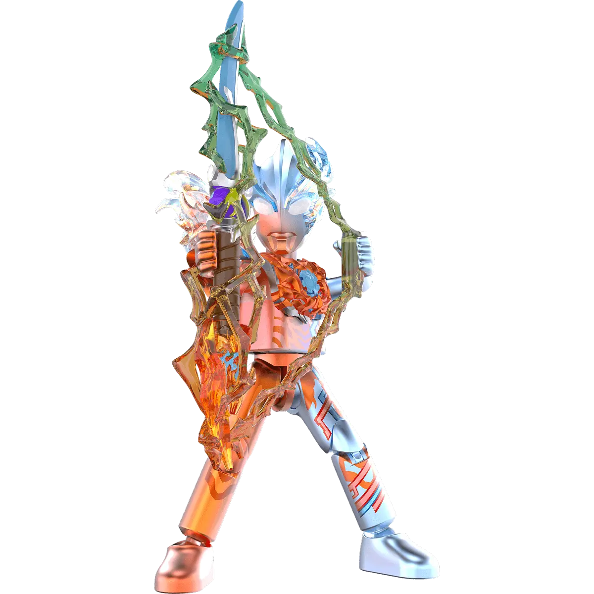 Blokees Ultraman Galaxy Version 12 Blazar's Starlight