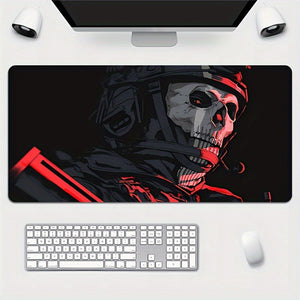 Warrior Skull Character HD Non-Slip Mouse Pad