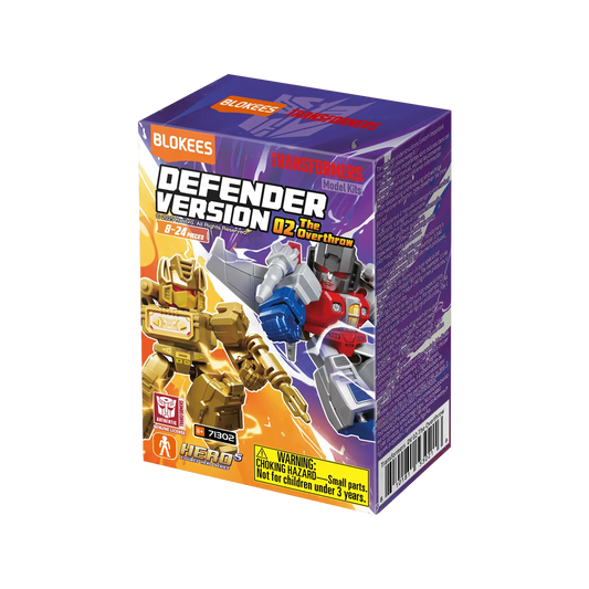 Blokees Transformers Defender Version 02 The Overthrow - Mojolika Brunei