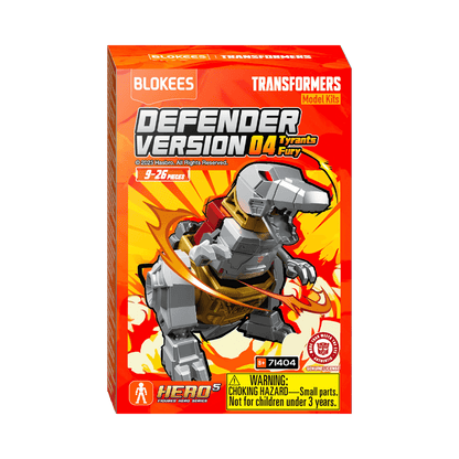 Blokees Transformers Defender Version 04 Tyrants Fury