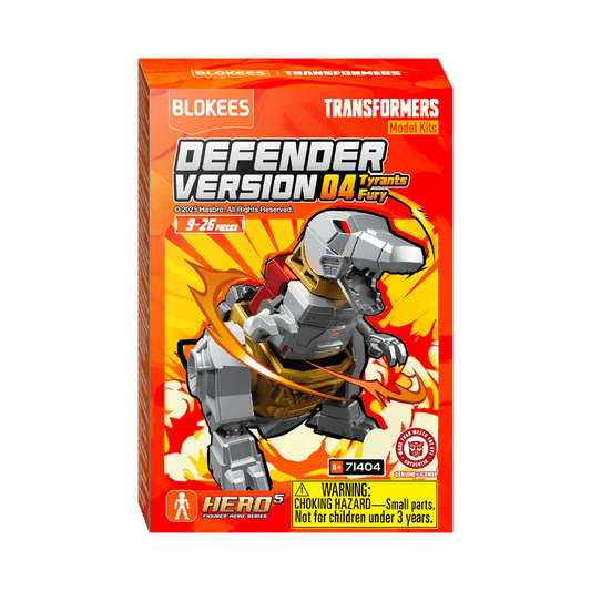 Blokees Transformers Defender Version 04 Tyrants Fury - Mojolika Brunei