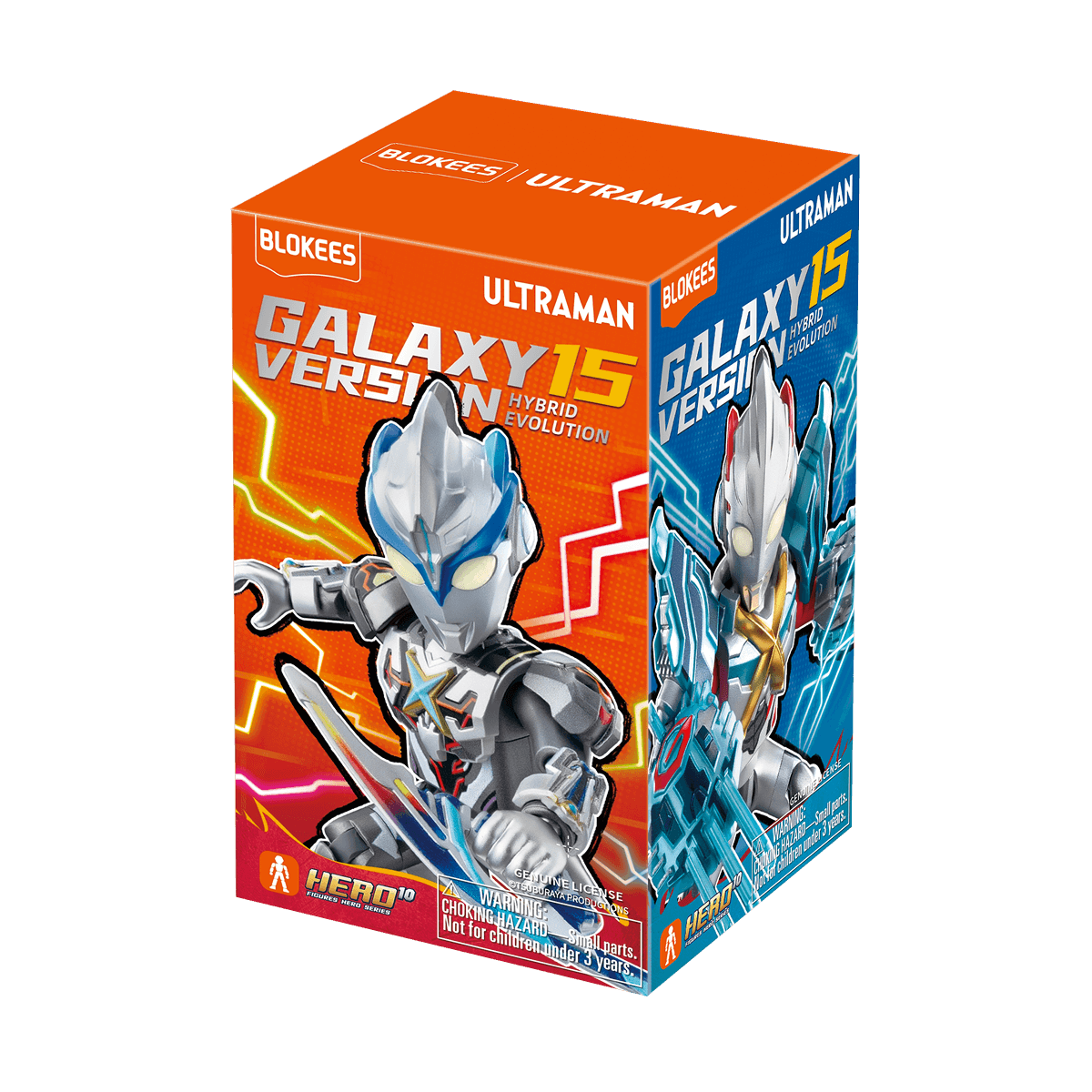 Blokees Ultraman Galaxy Version 15 - Hybrid Evolution - Mojolika Brunei