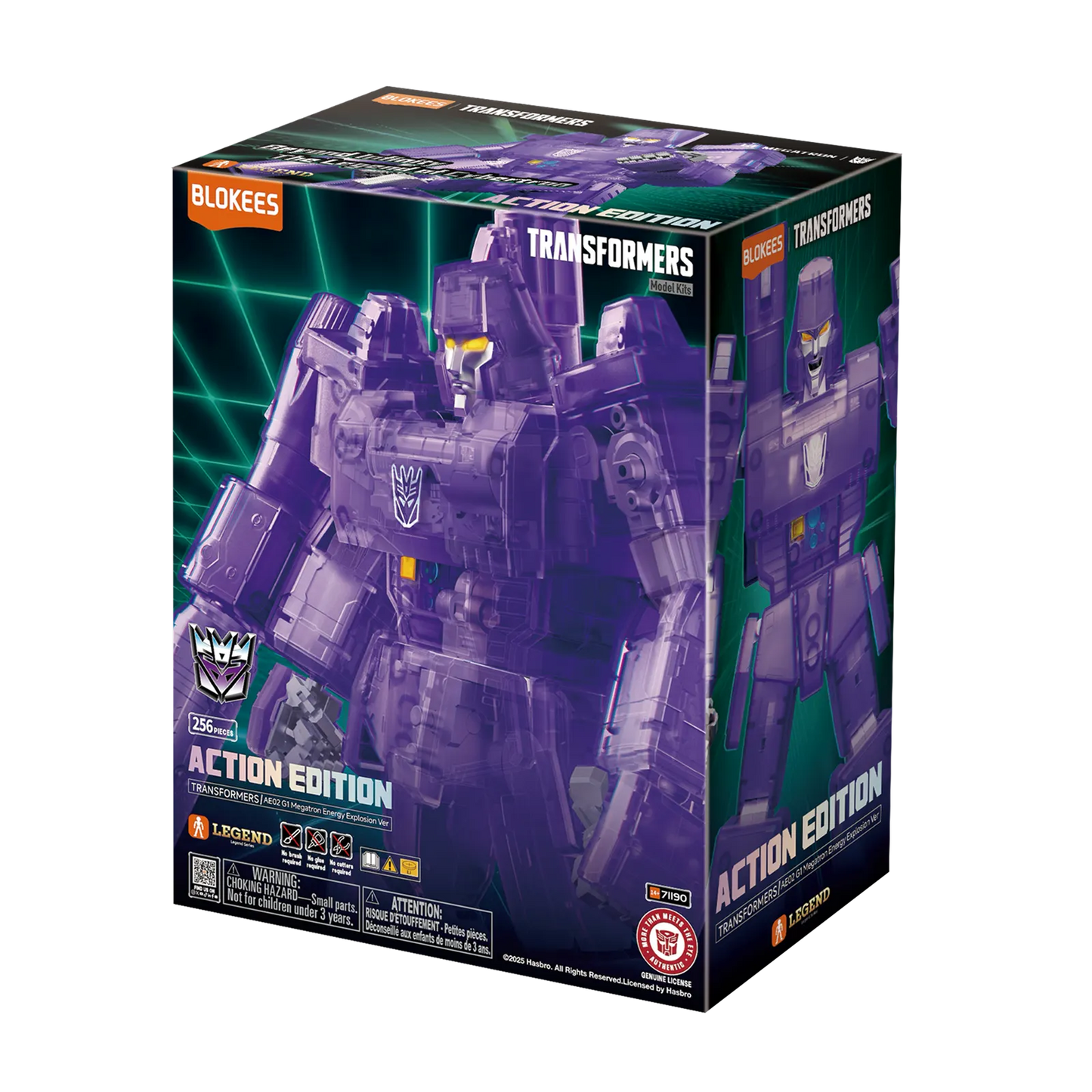Blokees Transformers Action Edition 02 - G1 Megatron Energy Explosion Ver [PRE-ORDER] [ARRIVAL TO BE ANNOUNCE] [NO DEPOSIT REQUIRED] - Mojolika Brunei