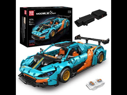Mould King 13174 P1-GTR Sports Car Model 936 PCS