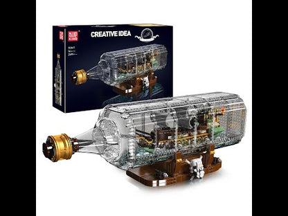 Mould King 10067 Flying Dutchman Ship In a Bottle 2,499 PCS