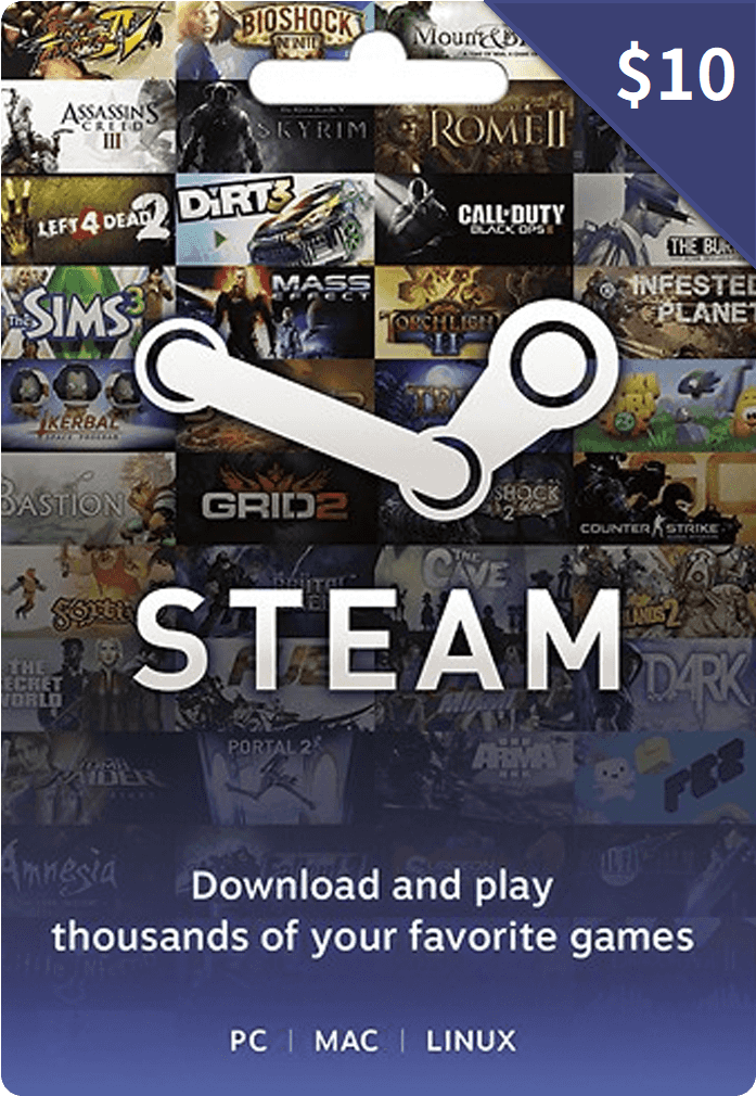 Steam Wallet Global (USD)