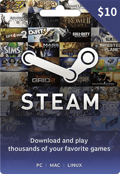 Steam Wallet Global (USD)