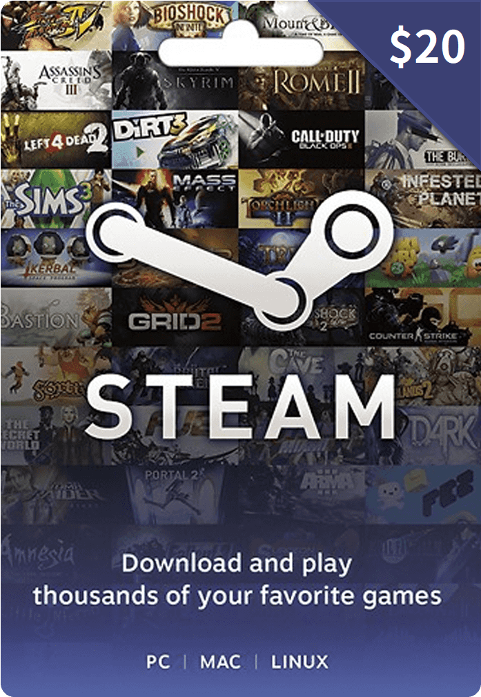 Steam Wallet Global (USD)